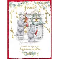 Fiance Me to You Bear Luxury Boxed Christmas Card Extra Image 1 Preview